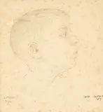Boy by Jack Jones, pencil, offered Aug 2026