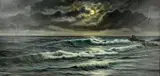 Untitled by Arnold Francis Shrapnel Beardsley, oil on canvas, sold Aug 2026