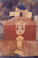 Colour print - 'Es war ein Kind by Paul Klee, print, sold Aug 2026