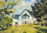 Bryn Eisteddfod by Edwin Forrest, oil on board, sold Jul 2026