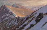 Untitled by David James Woodford, oil on board, sold Jul 2026
