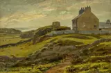 Tyn Towyn, Anglesey by Thomas Huson, oil on board, sold Jul 2026