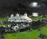 Mynydd Parys by Wynn Hughes, oil on canvas, sold Jul 2026