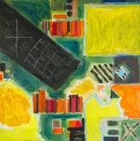 Untitled by Eric James Malthouse, oil on board, sold Jul 2026