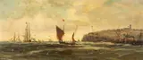 Cardiff Roads by Richard Short, oil on canvas, sold Jul 2026