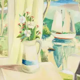 Untitled by Emrys Williams, oil on canvas, sold Jul 2026