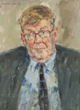 Untitled by David Griffiths, oil on canvas, sold Jul 2026