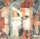 Untitled by George Little, watercolour, sold Jul 2026