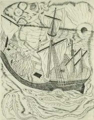 Copper engraving by David Jones, engraving, sold Jul 2026