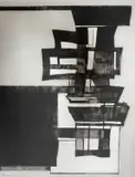 Pentaptych by Merlyn Evans, 1961, etching, sold Jul 2026