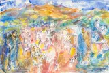 Untitled by Robert Macdonald, mixed media on paper, sold Jul 2026