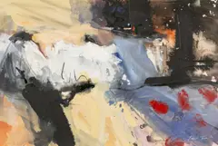 Late Sun (Lying) II by David Tress, mixed media, offered Jul 2026