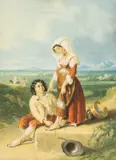 Untitled by Penry Williams, 1828, oil on paper, sold Jul 2026
