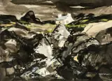 Untitled by Donald McIntyre, mixed media, offered Jul 2026