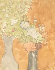 Flowers by Gwen John, gouache, sold Jul 2026