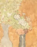 Flowers by Gwen John, gouache, sold Jul 2026