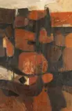 Rockscape, Pembroke by John Eaves, oil on canvas, sold Jul 2026