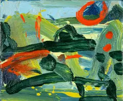 Conwy Inspiration by Maurice Cockrill, 2009, oil on canvas, sold Jul 2026