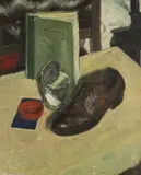 Still Life, Blaencwm by Evan Walters, oil on canvas, sold Jul 2026
