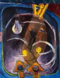 Untitled by Heinz Koppel, oil on canvas, sold Jul 2026