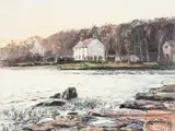 Kyffin by David Porteous-Butler, oil on canvas, sold Jul 2026