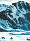 Idwal Slabs, Cwm Idwal by Gwyn Roberts, oil on canvas, offered Jul 2026