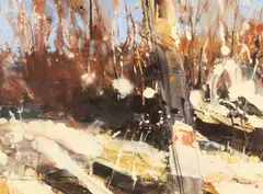 Garden by David Tress, mixed media, sold Jul 2026