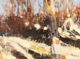 Garden by David Tress, mixed media, sold Jul 2026