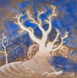 Untitled by Brenda Chamberlain, 1937, oil on board, sold Jul 2026