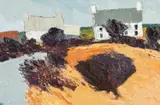 Y Gors Goch by Gwilym Prichard, 2004, oil on canvas, sold Jul 2026