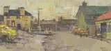 Aberystwyth by Hywel Harries, oil on board, sold Jul 2026