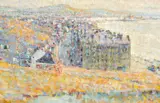 Untitled by Arthur Karl Maderson, mixed media on board, sold Jul 2026