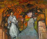 Untitled by John Elwyn, oil on canvas, sold Jul 2026