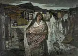 Untitled by John Elwyn, 1953, oil on canvas, sold Jul 2026