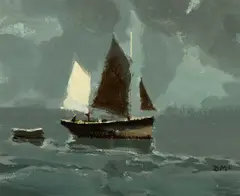 Untitled by Donald McIntyre, acrylic, sold Jul 2026