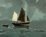 Untitled by Donald McIntyre, acrylic, sold Jul 2026