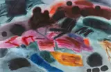 Land Memory by Mary Lloyd Jones, watercolour, sold Jul 2026