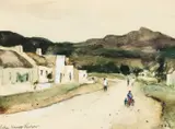 Untitled by John Knapp-Fisher, 1984, watercolour, sold Jul 2026