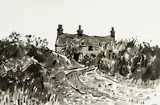 Penrhyn Du by Kyffin Williams, ink, sold Jul 2026