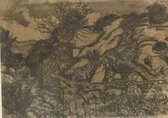 Preliminary drawing by Charles Frederick Tunnicliffe, pencil on paper, sold Jul 2026