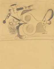 Untitled by Ceri Richards, pencil, sold Jul 2026