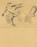 Untitled by Ceri Richards, pencil, sold Jul 2026