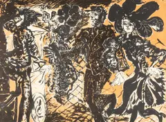 Limited edition by Ceri Richards, lithograph, sold Jul 2026