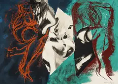 1978 screenprint by John Piper, screenprint, sold Jul 2026