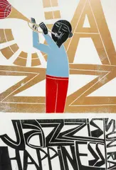 Limited edition by Paul Peter Piech, 1995, Print Centre, Cambria collection, signed and dated, sold Jul 2026