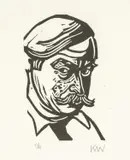 Limited edition by Kyffin Williams, linocut, sold Jul 2026