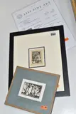 L by Frank Brangwyn, etching, sold Oct 2024