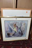 Theatre scene by Majorie Heather, watercolour on paper, sold Oct 2024