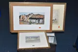 Poundisford Park, Somerset 19 Feb by Kenneth MacLeay, watercolour, sold Oct 2024