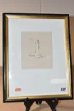 Earth waiting by Eric Gill, engraving, sold Oct 2024